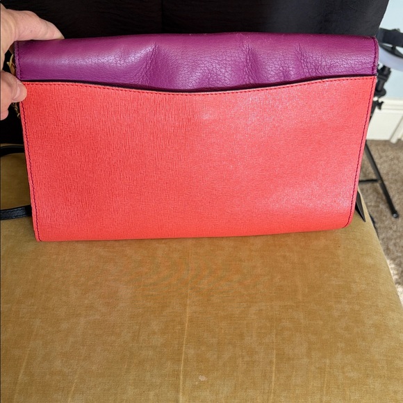 Furla Foldover Clutch With Removable Crossbody Strap - Picture 6 of 10